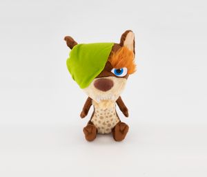 Big Headz Ice-Age Buck Plush  Brown/Green