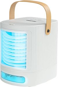 Geepas Portable Air Cooler-(White)-(GAC16018UK)