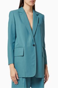 Marsala Blazer in Cotton