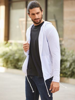Men Autumn Street Style Long Sleeve Cloak Cape Hoodie Men Autumn Street Style Long Sleeve Cloak Cape Hoodie