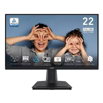 MSI Pro MP225 IPS 22 Inch FHD 1ms 100Hz, HDMI Monitor - Black - 9S6-3PC6CM-013 MSI Pro MP225 IPS 22 Inch FHD 1ms 100Hz, HDMI Monitor - Black - 9S6-3PC6CM-013