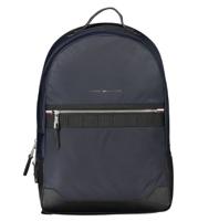 Tommy Hilfiger Blue Polyester Backpack (TO-27509)