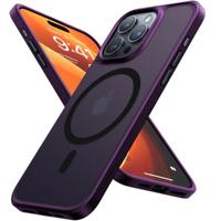 Torras Guardian Magnetic Series Case For iPhone 15 Pro Max Dark Purple|X00RP43B067