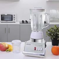 Geepas 450W Stainless Steel Blender - 2 Speed Control, Overheat Protection, 1.4L, GSB1603