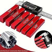 15pcs Table Saw Measuring Blocks Aluminum Alloy Measuring Blocks Height Gauge Setup Blocks Height Gauge Kit Woodworking Tools Lightinthebox - thumbnail