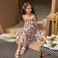 Kids Girls' Dress Daily Cotton Summer Spring 2-12 Years Multicolor Lightinthebox