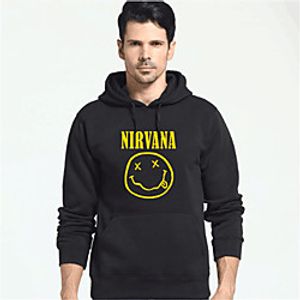 Men's Plus Size Pullover Hoodie Sweatshirt Text Print Hooded Daily Fitness Hot Stamping Sportswear Basic Hoodies Sweatshirts  Long Sleeve Blue Black Dark Gray miniinthebox