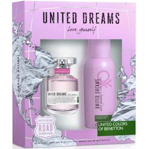 Benetton United Dreams Love Yourself (W) Set Edt 80Ml + Body Spray 150Ml
