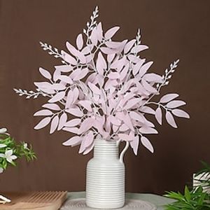 Simulated Willow Leaves Are Suitable For Decorating Kitchens, Restaurants, Gardens, Courtyards, Commercial Centers, Hotels, Offices Lightinthebox