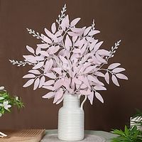 Simulated Willow Leaves Are Suitable For Decorating Kitchens, Restaurants, Gardens, Courtyards, Commercial Centers, Hotels, Offices Lightinthebox - thumbnail
