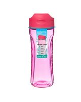 Sistema 600ml Tritan Swift Water Bottle Pink - thumbnail