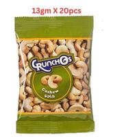 Crunchos Cashew 13gm - Carton of 20 Packs (UAE Delivery Only)