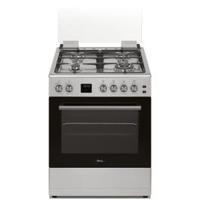 Terim TERGE66ST Combination Cooker, Silver-Black