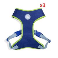Zee.Dog Astro Adjustable Air Mesh Harness Medium (Pack of 3)