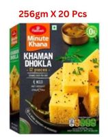Haldirams Khaman Dhokla 256 Gm Pack Of 20 (UAE Delivery Only)