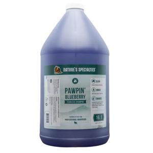 Natures Specialties Pawpin Blueberry Tearless Shampoo Gallon For Dogs & Cats-3.8L