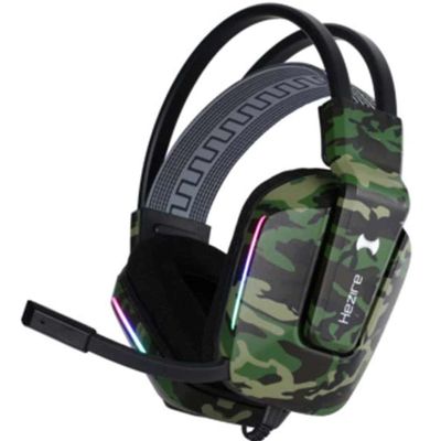 Hezire GHS-100 Wired Gaming Headset Jungle Camo - HEZ-GHS-100-1 Hezire GHS-100 Wired Gaming Headset Jungle Camo - HEZ-GHS-100-1