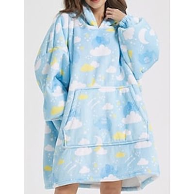 Women's Fleece Hoodie Blanket Animal Cartoon Plush Casual Comfort Home Christmas Bed Flannel Warm Hoodie Long Sleeve Pocket Fall Winter pink purple Lightinthebox Women's Fleece Hoodie Blanket Animal Cartoon Plush Casual Comfort Home Christmas Bed Flannel Warm Hoodie Long Sleeve Pocket Fall Winter pink purple Lightinthebox