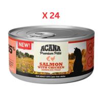 Acana Premium Salmon & Chicken Pate Cat Wet Food - 85G Pack Of 24
