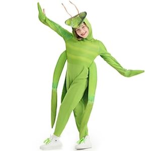 Halloween Praying Mantis Party Costume Funny Costume Kid's Boys Girls' Cosplay Halloween Halloween Easy Halloween Costumes miniinthebox