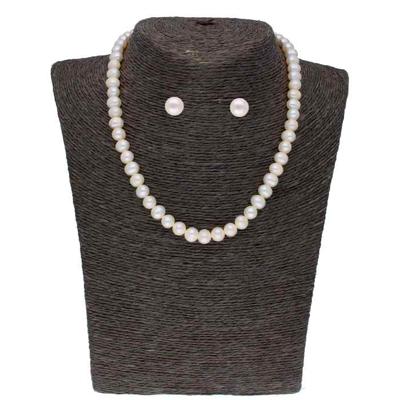 Special Pearl Necklace Set - JPNM-2562