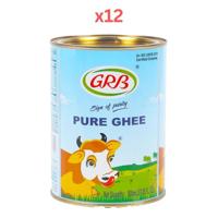 GRB Ghee (Tin) 800gm Pack of 12