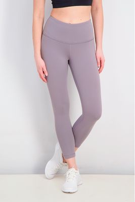 Womens Flex Basic High-Rise Capris Purple Moon Womens Flex Basic High-Rise Capris Purple Moon