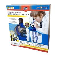 Eastcolight 100/200/450X Kids Microscope w/ Safe Accessories