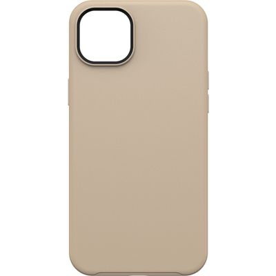 OtterBox Symmetry Series+ Antimicrobial Case for iPhone 14 Plus MagSafe, Beige