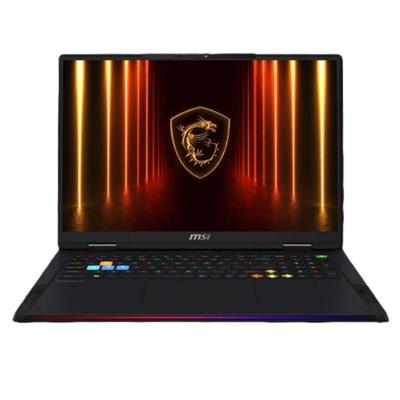 MSI Raider18 HX AI A2XWJG 9S7-182462-058, Intel Core Ultra 9 285HX, 64GB RAM, 2TB SSD, 18 Inch UHD+ Mini LED 120Hz, 24GB NVIDIA RTX 5090, Windows 11 Home, English & Arabic Keyboard, Black + Backpack