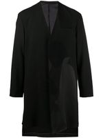 Undercover silhouette panel coat - Black - thumbnail