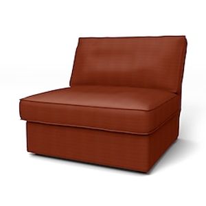 IKEA Striped Velvet Kivik 1 Seater Chair Cover Regular Fit With Piping Machine Washable Lightinthebox
