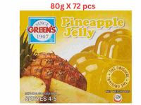 Green's Jelly Pineapple (Pack Of 6 X 12 X 80g)