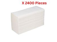 Hotpack C fold 2 Ply Tissue Laminated 2400 Pieces - CFOLD