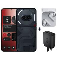 Nothing Phone 2A 12GB RAM/ 256GB Smartphone + CMF Buds + Charger - Black (Bundle) (International Version) - thumbnail