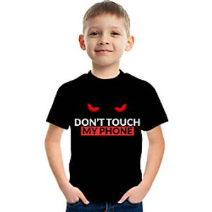Kids Boys' T shirt Tee Short Sleeve Graphic Rainbow Children Tops Active 3-12 Years Lightinthebox