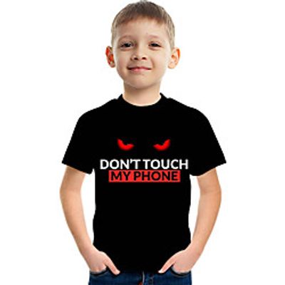 Kids Boys' T shirt Tee Short Sleeve Graphic Rainbow Children Tops Active 3-12 Years Lightinthebox