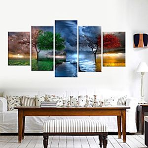 Wall Art Canvas Prints Painting Artwork Picture Landscape Tree  Home Decoration Decor Rolled Canvas No Frame Unframed Unstretched Lightinthebox