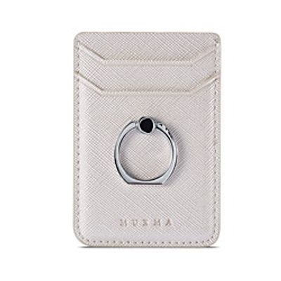 Phone Case For Xiaomi Apple Samsung Galaxy Back Cover Universal Portable Card Holder Anti-lost Solid Colored Genuine Leather miniinthebox