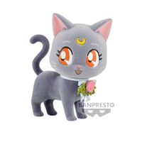 Banpresto Pretty Guardian Sailor Moon Fluffy Puffy DUS A:Luna Statue - 58367
