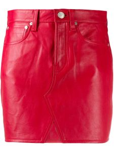 Rag & Bone slim-fit mini skirt - Red