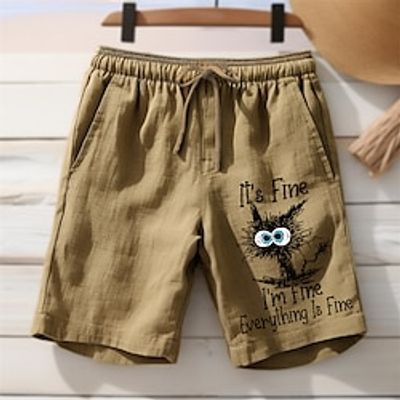 Men's Shorts Summer Shorts Beach Shorts Print Drawstring Elastic Waist Cartoon Comfort Breathable Short Outdoor Holiday Going out Cotton Blend Hawaiian Casual White Blue Lightinthebox Men's Shorts Summer Shorts Beach Shorts Print Drawstring Elastic Waist Cartoon Comfort Breathable Short Outdoor Holiday Going out Cotton Blend Hawaiian Casual White Blue Lightinthebox