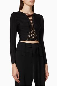 Central Braid Crop Top