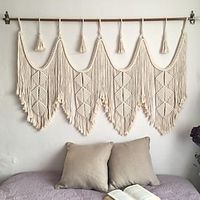 Scandinavian Turmoil, Semitic Weaving Tapestry, Room Wall Decoration, Background Decoration, Homestay Wall Curtains, Handmade Lightinthebox - thumbnail