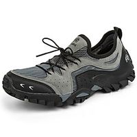 Men's Hiking Shoes Sneakers Anti-Slip Breathable Wearable Comfortable Hiking Outdoor Exercise Running Spring, Fall, Winter, Summer Grey khaki Green Lightinthebox - thumbnail