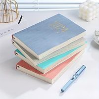 2024 English Calendar A5 Daily Planner Notebook 365 Days Time Management Calendar miniinthebox - thumbnail