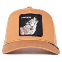 Goorin Bros Lone Wolf Truckin Unisex Trucker Caps Mau - thumbnail