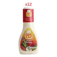 Super Chef Dressing Ranch Pet 267Ml (Pack Of 12)