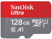 SanDisk 128GB Ultra UHS I MicroSD Card 140MB/s R - SDSQUAB-128G-GN6MN