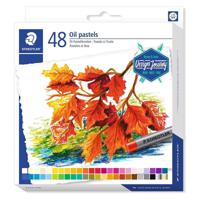 Staedtler Oil Pastels - Assorted Colours (Set Of 48) - thumbnail